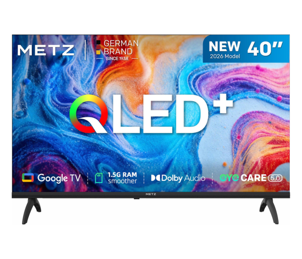 Metz 40MQH7030Z 40" QLED FHD Google TV Flicker Free, Light Sens - 1532474 - zdjęcie 2
